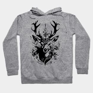 Ornamental Deer Hoodie